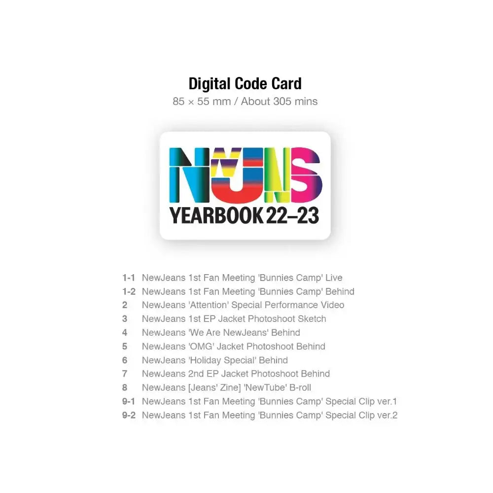 NewJeans – Yearbook 22-23 - NewJeans - Album - Harumio NewJeans – Yearbook 22-23 - NewJeans - Album - Harumio