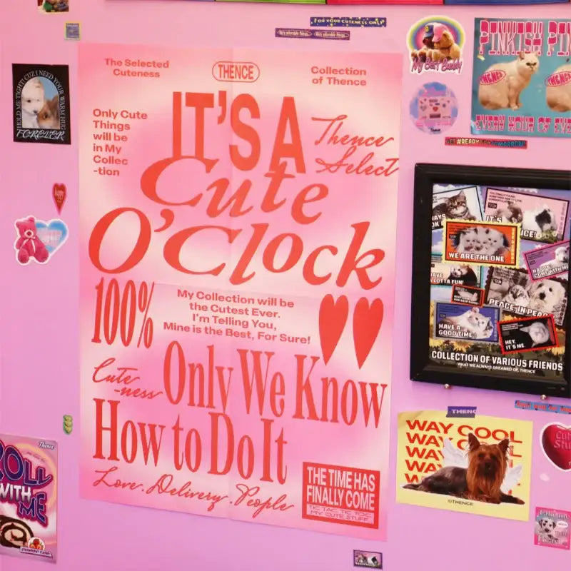 THENCE - Poster cuteness - THENCE - Poster - Harumio THENCE - Poster cuteness - THENCE - Poster - Harumio