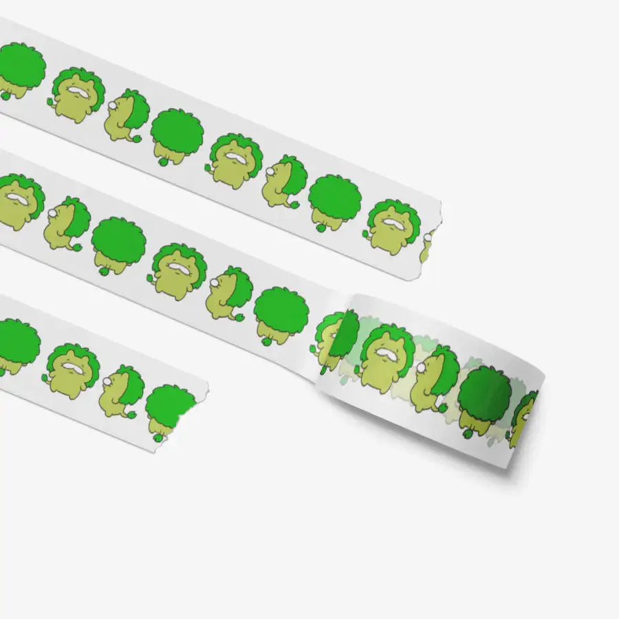 Mangzi Friends - Lil Cutie Lion Masking Tape - Marpple Shop - Masking Tape - Harumio