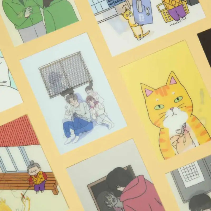 My Daughter Is a Zombie - Lenticular Mini Postcard - Webtoon Friends - Postcards - Harumio My Daughter Is a Zombie - Lenticular Mini Postcard - Webtoon Friends - Postcards - Harumio