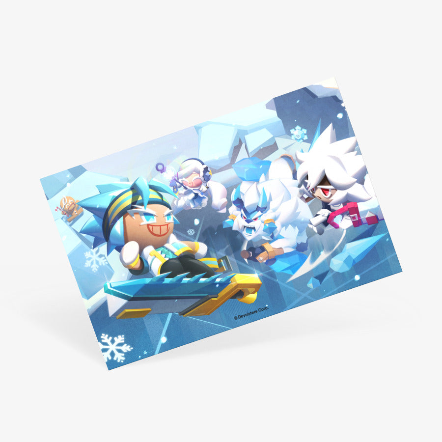 Cookie Run : Tower of Adventure - Ice Mint Cookie Postcard - Marpple Shop - Postcard - Harumio