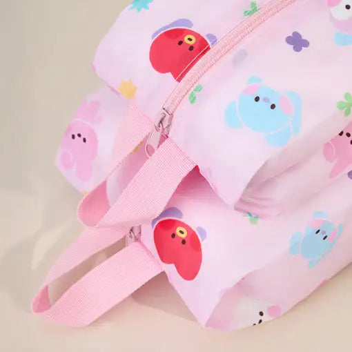 BT21 - Mini Scout Multi Pouch Set (PINK) - BT21 - Pouch - Harumio BT21 - Mini Scout Multi Pouch Set (PINK) - BT21 - Pouch - Harumio