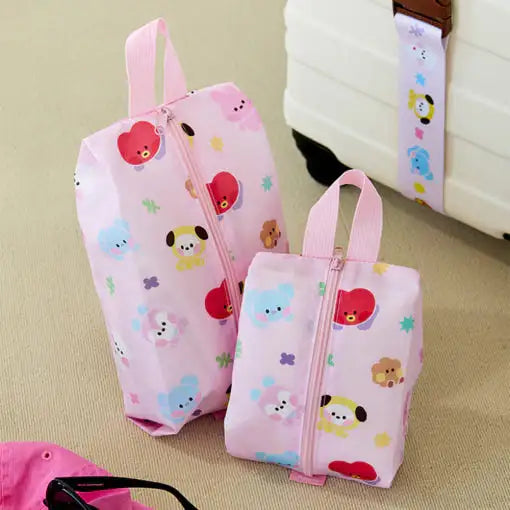 BT21 - Mini Scout Multi Pouch Set (PINK) - BT21 - Pouch - Harumio