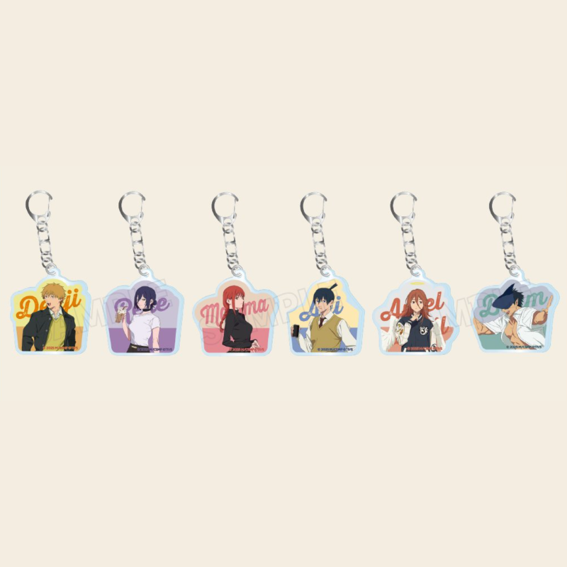 椎名ニキ イベコレ 2020 Autumn casual 25個 Chainsaw Man - Acrylic Keyring (Random) – Harumio