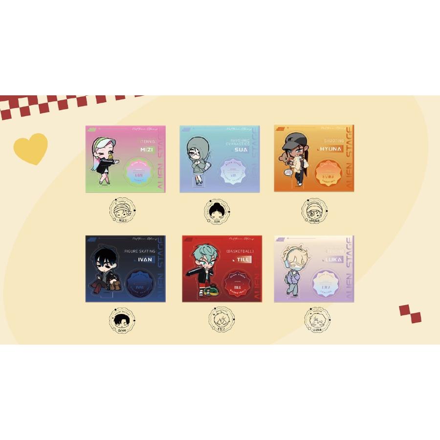 Alien Stage SYMGC 3rd Anniversary Chengdu Pop-up Store - Acrylic Stamp Alien Stage SYMGC 3rd Anniversary Chengdu Pop-up Store - Acrylic Stamp