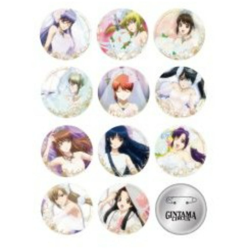 Oh!Make Pop-Up Store - Gintama 20th Anniversary - Limited Can Badge (Bride ED) - Oh!Make - Can Badge - Harumio
