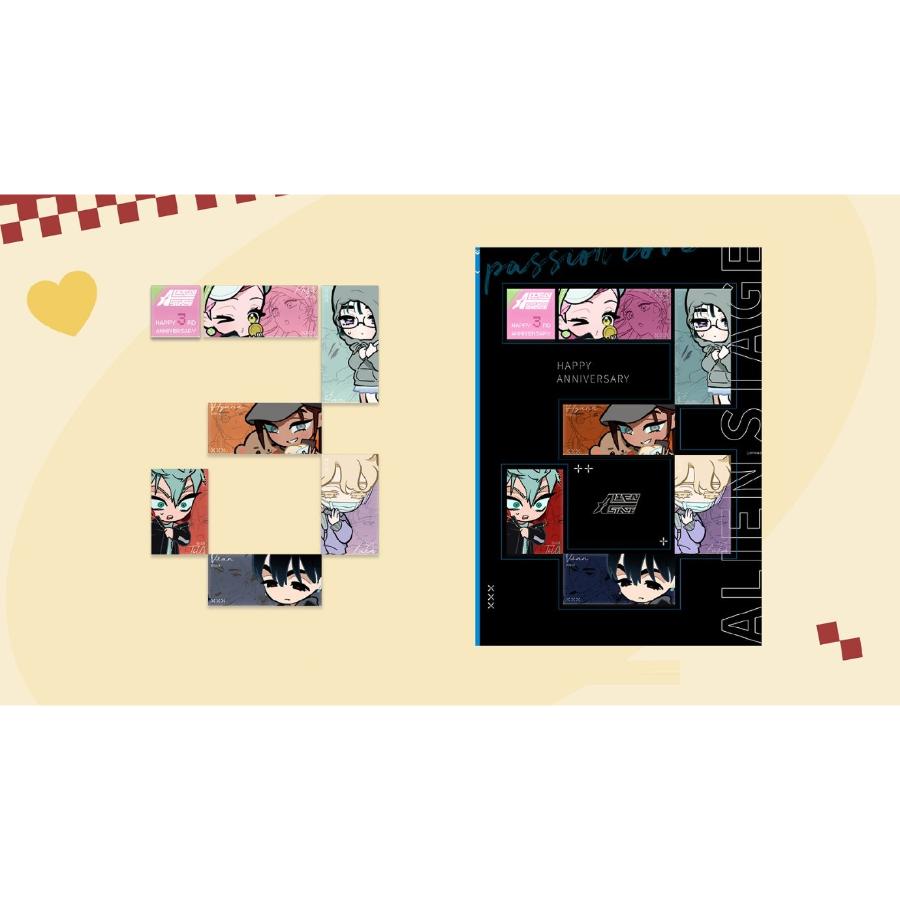Alien Stage SYMGC 3rd Anniversary Chengdu Pop-up Store - 3rd Anniversary Fridge Magnet Set Alien Stage SYMGC 3rd Anniversary Chengdu Pop-up Store - 3rd Anniversary Fridge Magnet Set