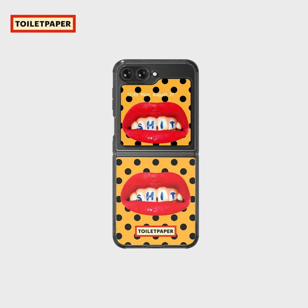 SLBS - Toilet Paper Yellow Eco Lens Case (Galaxy Z Flip5) - SLBS - Home & Living, Accessories - Harumio SLBS - Toilet Paper Yellow Eco Lens Case (Galaxy Z Flip5) - SLBS - Home & Living, Accessories - Harumio