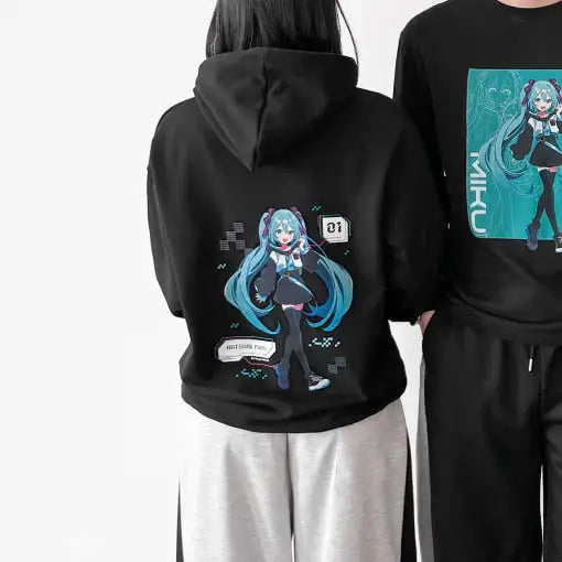 Hatsune Miku - Piapro Characters WE!FLASH Hoodie - Hatsune Miku - Hoodie - Harumio