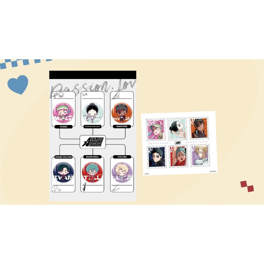 Alien Stage SYMGC 3rd Anniversary Chengdu Pop-up Store - Sport Badge Set Alien Stage SYMGC 3rd Anniversary Chengdu Pop-up Store - Sport Badge Set