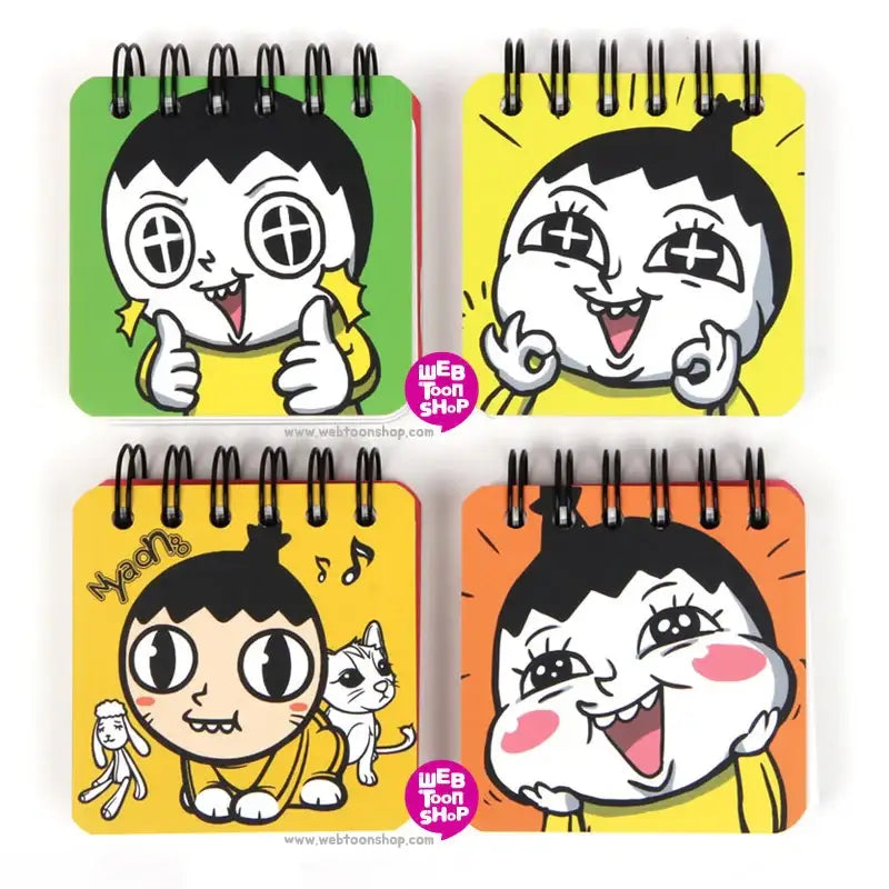 Don't Let Go of the Mental Rope - Spring Note - Webtoon Shop - Notebooks - Harumio