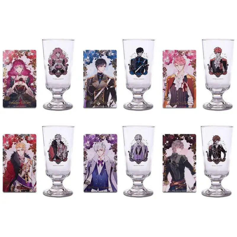 Villains Are Destined to Die - Goblet Glass - D&C WEBTOON Biz - Drinkware - Harumio