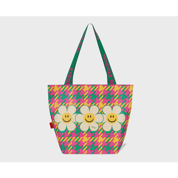 Wiggle Wiggle - Hound Tooth Check Shopper Bag (S)