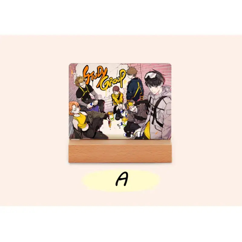 Study Group - Acrylic Mood Light - Webtoon Friends - Accessories - Harumio