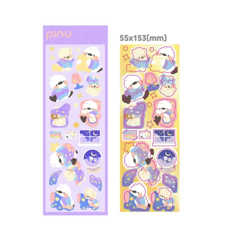 Pinu - Good Night Dream Fairy Seal Sticker - Soone Content - Stickers - Harumio