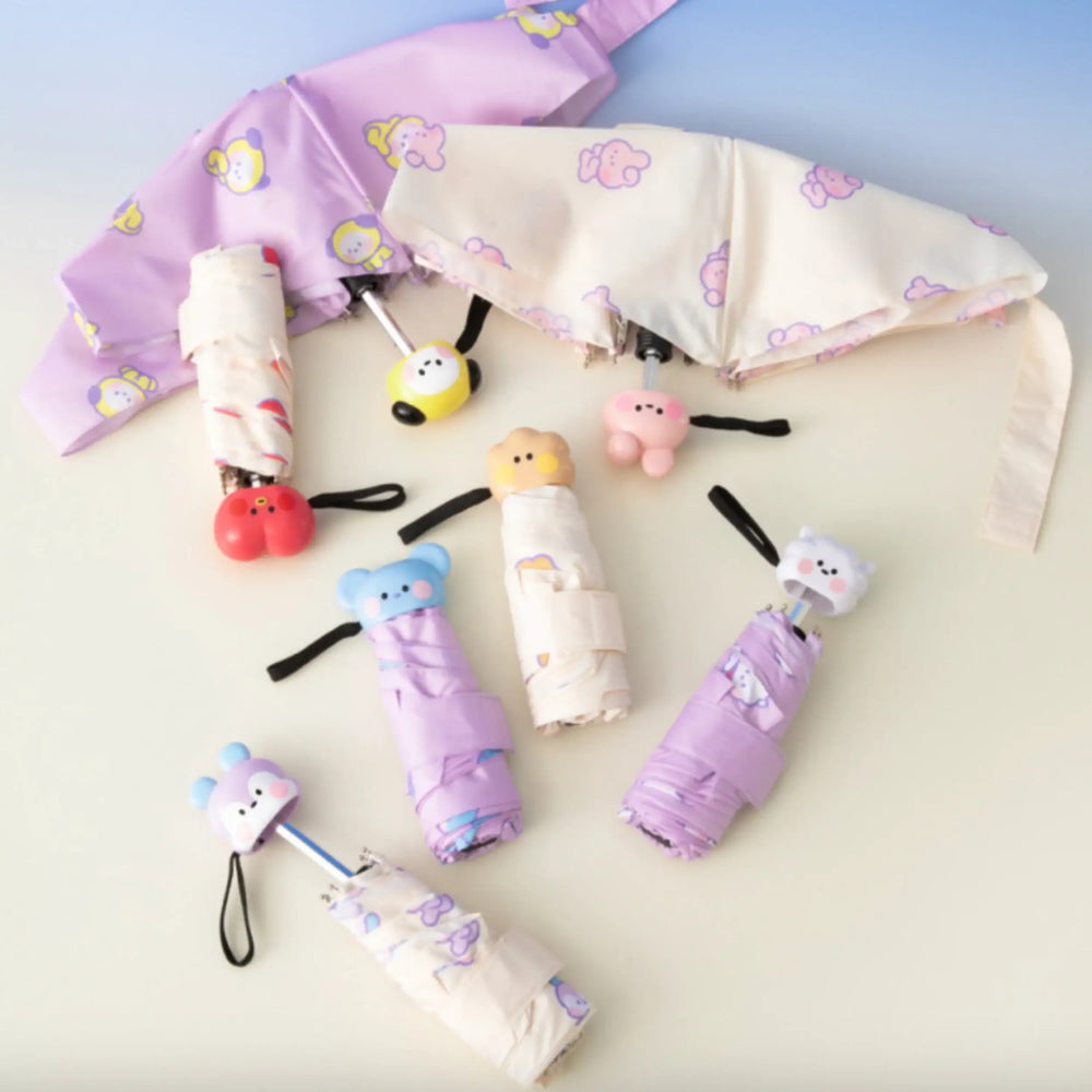 BT21 - Mini Minini Rainyday Umbrella - LINE FRIENDS - Umbrella - Harumio BT21 - Mini Minini Rainyday Umbrella - LINE FRIENDS - Umbrella - Harumio