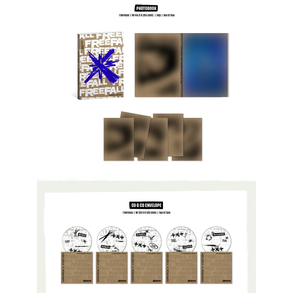 Tomorrow x Together (TXT) - The Name Chapter: Freefall : 3rd Full Album (Gravity Version) - Tomorrow x Together (TXT) - Album - Harumio