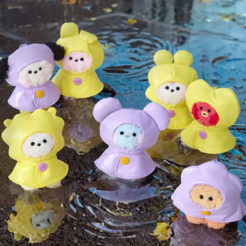 BT21 - Mini Minini Rainy Day - Doll Keychain - LINE FRIENDS - Doll Keychain - Harumio