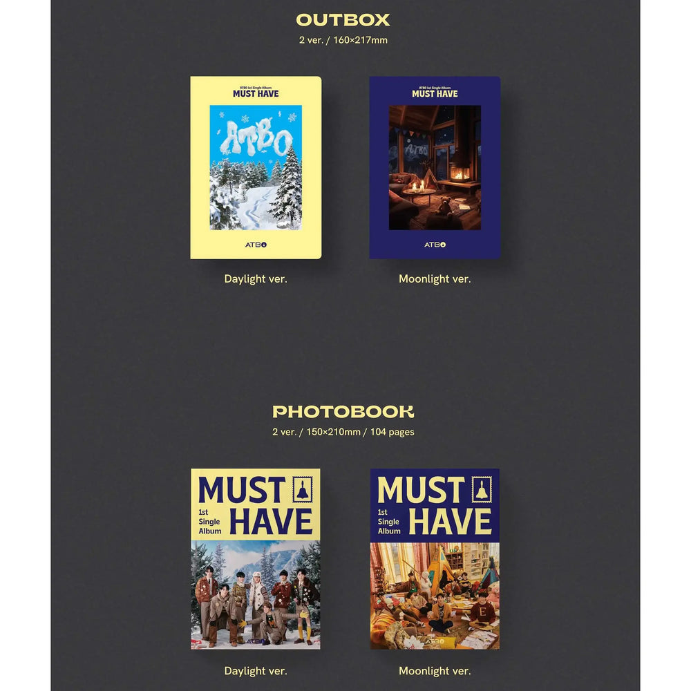 ATBO - Must Have : 1st Single Album (Daylight ver. + Moonlight ver.) - IST Entertainment - Album - Harumio
