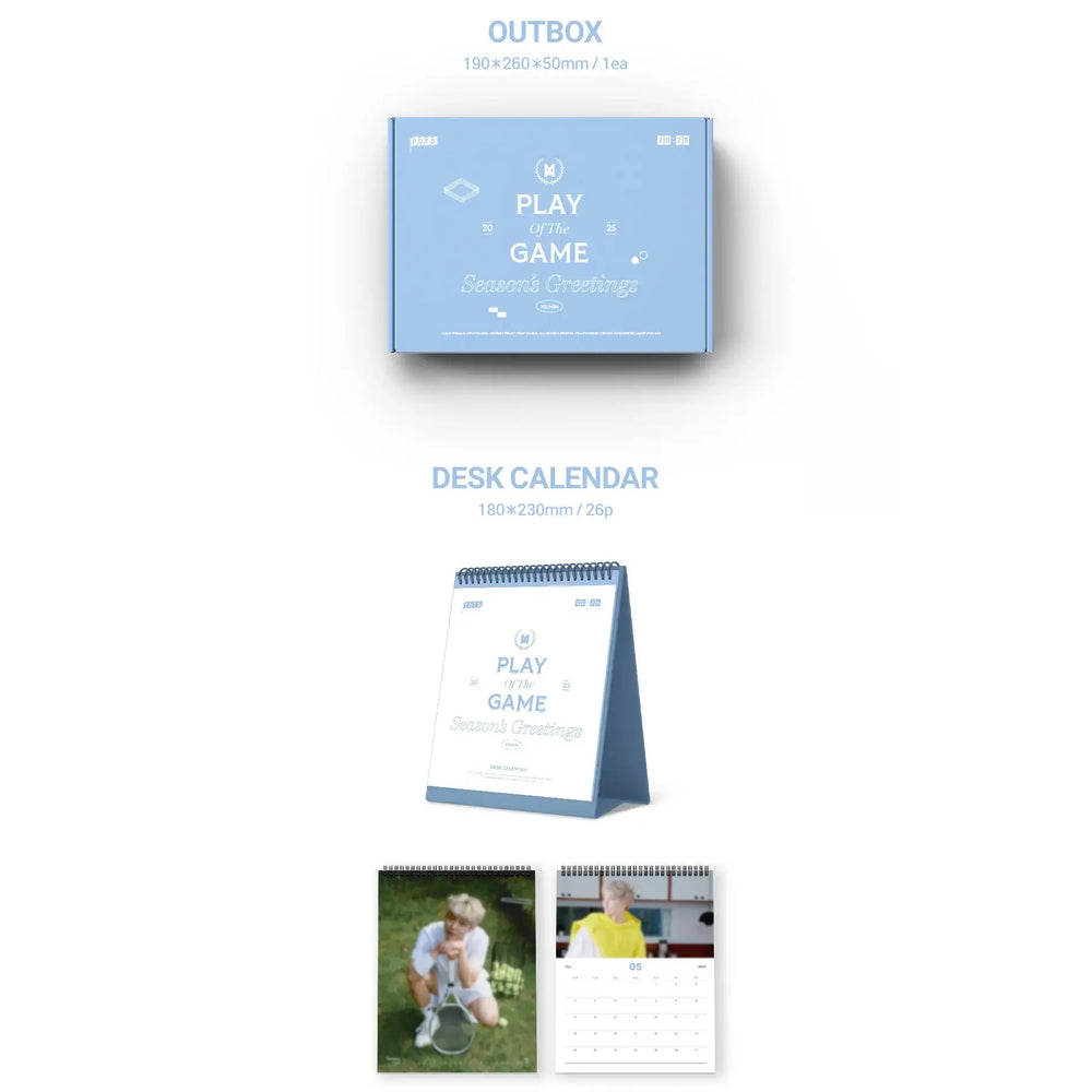 XIUMIN - 2025 Season's Greetings (PLAY Of The GAME) - INB100 - Merchandise - Harumio