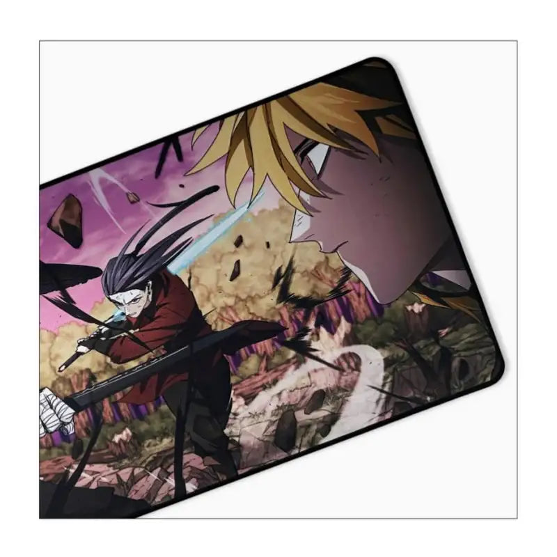The Ember Knight - Mouse Pad - ARTRANK - Mouse Pads - Harumio The Ember Knight - Mouse Pad - ARTRANK - Mouse Pads - Harumio