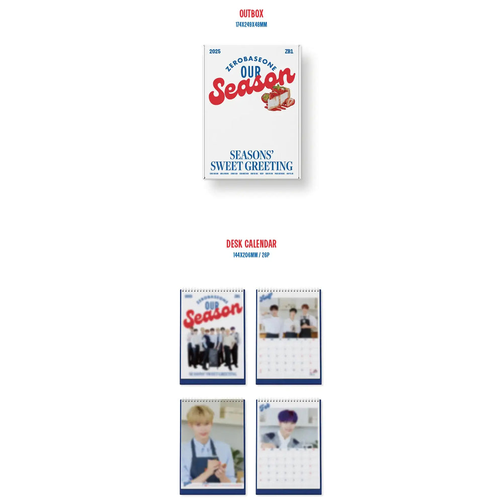ZEROBASEONE - 2025 Season's Greetings (OUR Season) - WAKEONE Entertainment - Merchandise - Harumio