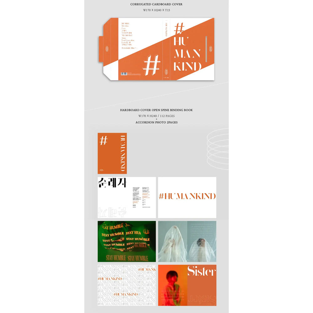 Sim Gyu Seon (Lucia) - #HUMANKIND - Sim Gyu Seon (Lucia) - Album - Harumio