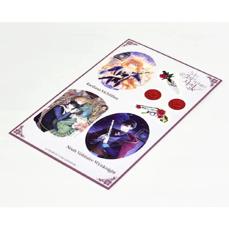 The Reason Why Raeliana Ended Up at the Duke's Mansion - Cut Sticker - Soone Content - Stickers - Harumio