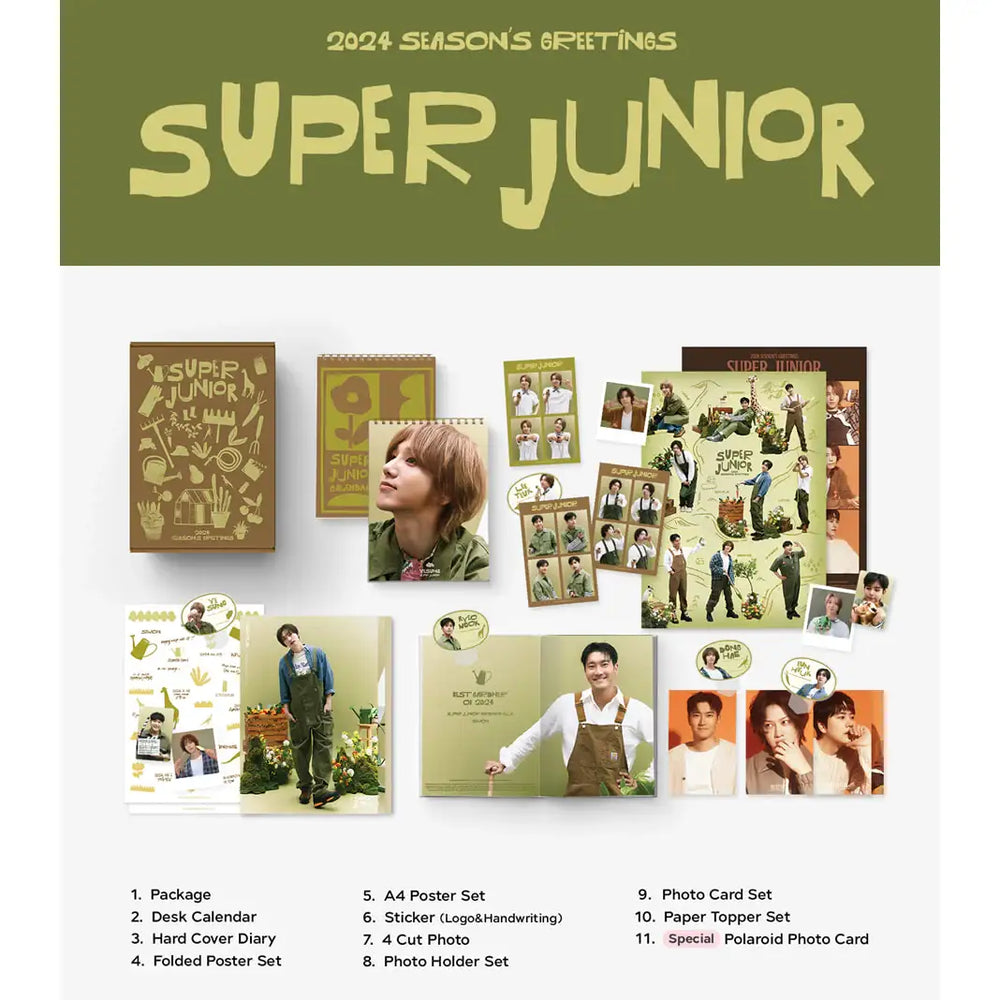 Super Junior - 2024 Season's Greetings - Super Junior - Merchandise - Harumio