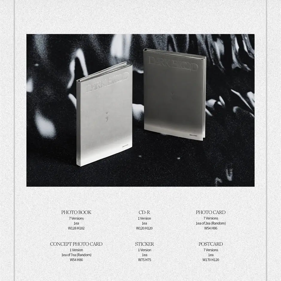 ENHYPEN - Dark Blood : 4th Mini Album (ENGENE Version) - ENHYPEN - Album - Harumio