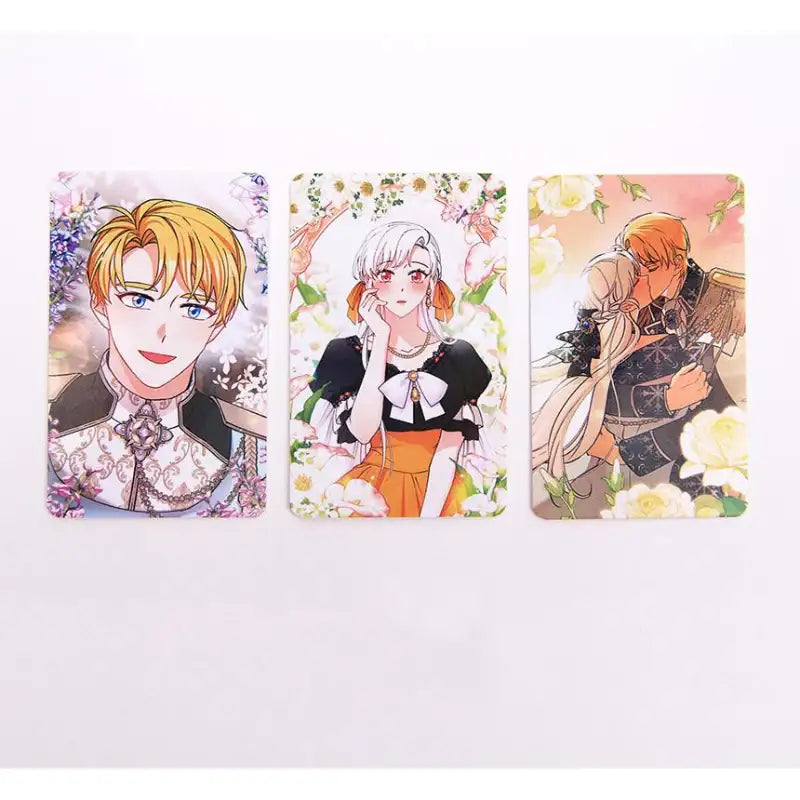 Don’t Look for the Villain Who Left - Hologram Photo Card Set - Webtoon Shop - Hologram Photo Cards - Harumio