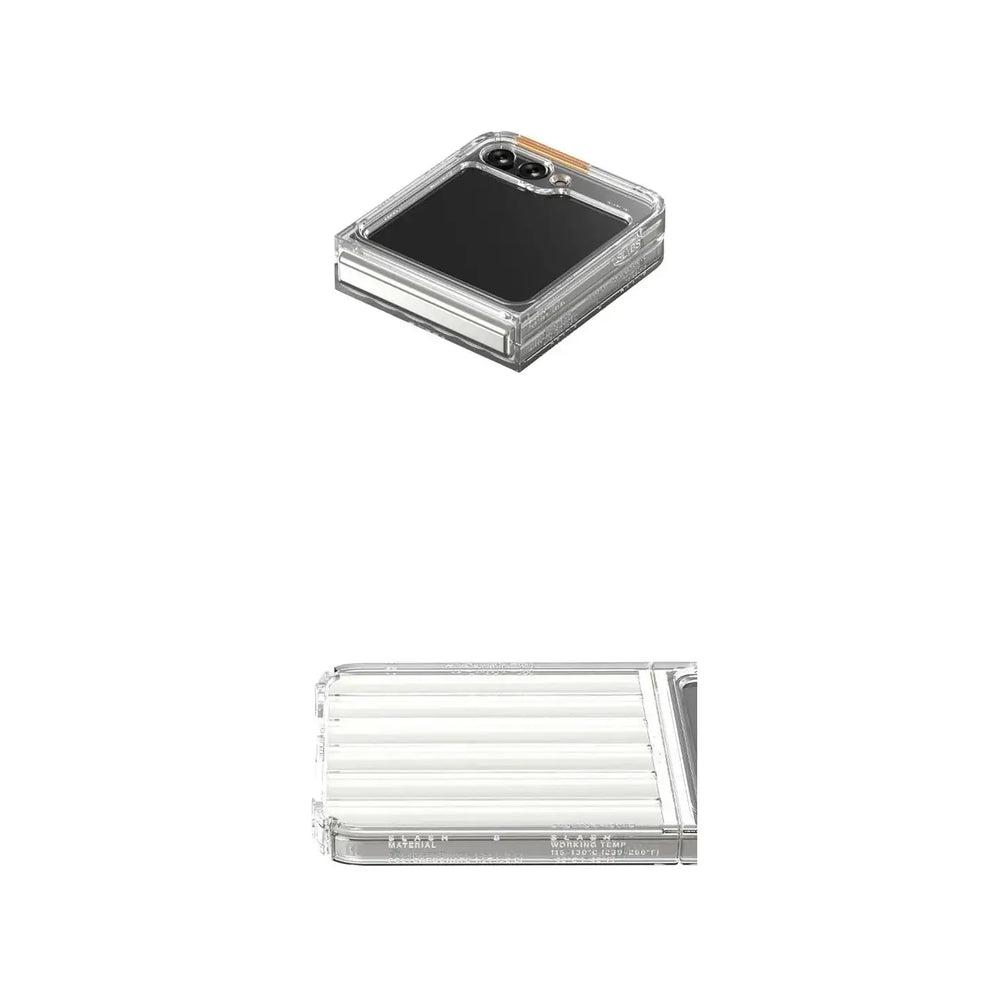 SLBS - STAY B1 Tag Flat Case Clear (Galaxy Z Flip5) - SLBS - Home & Living, Accessories - Harumio SLBS - STAY B1 Tag Flat Case Clear (Galaxy Z Flip5) - SLBS - Home & Living, Accessories - Harumio