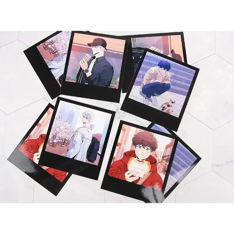 Cherry Blossoms After Winter - Polaroid Set - Webtoon Shop - Polaroids - Harumio