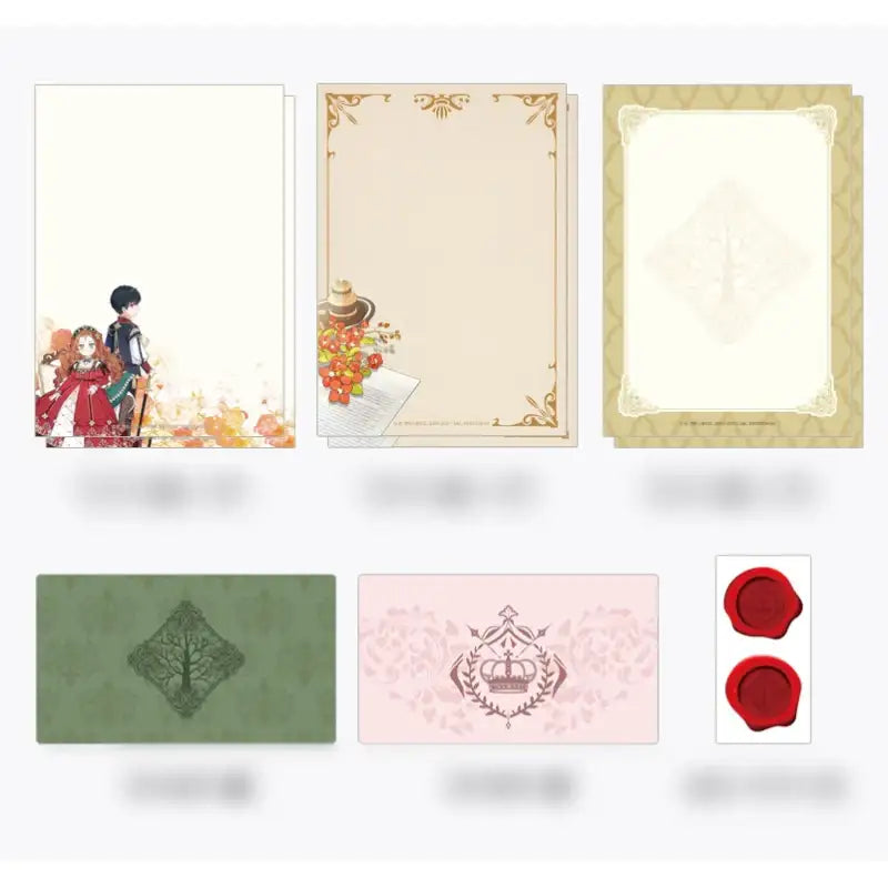 I Shall Master This Family - Stationery Set - Soone Content - Stationery - Harumio