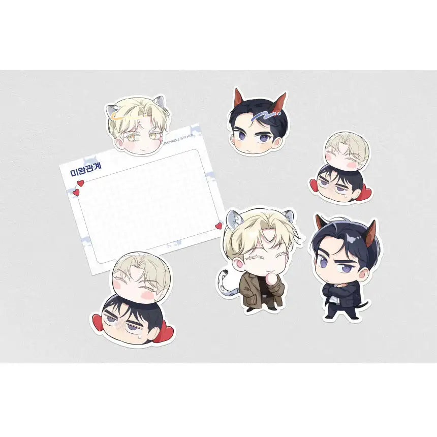 Unfinished Business - Removable Sticker - Official W - Home & Living, Accessories - Harumio