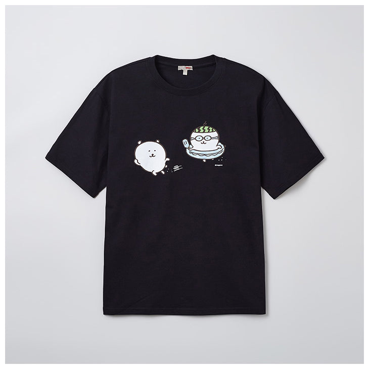 SPAO x Damgome - Graphite Black Short Sleeve T-Shirt