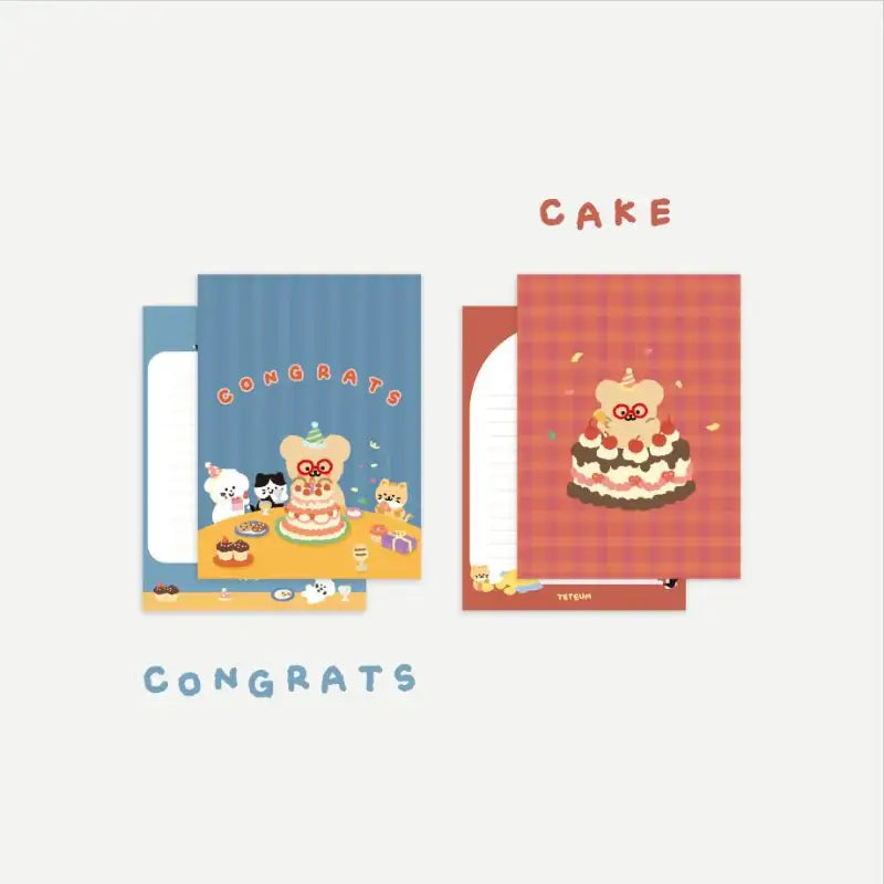 Teteum - Congrats Letter Set - Teteum - Letter Sets - Harumio