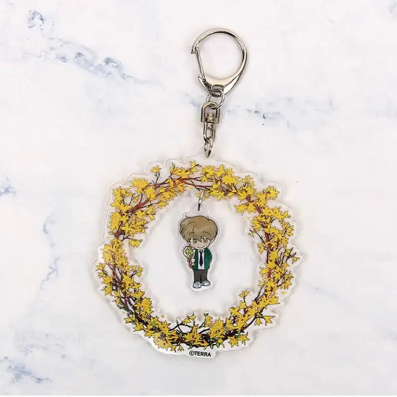 Spinach Bouquet - Acrylic Keyring - Webtoon Shop - Acrylic Keyring - Harumio