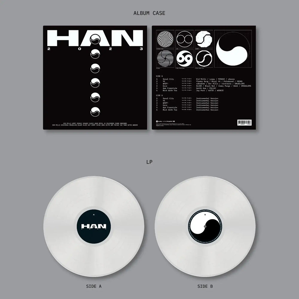 HAN - 2023 (LP) - Hiphopplaya - LP - Harumio HAN - 2023 (LP) - Hiphopplaya - LP - Harumio