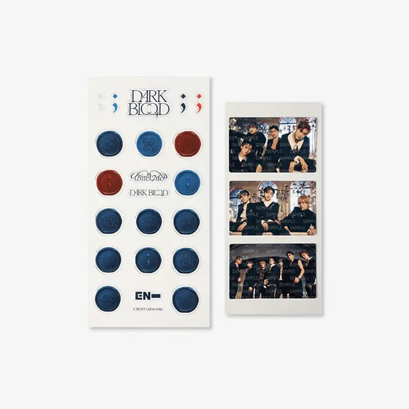 ENHYPEN - Dark Blood - Photo Sticker Set - ENHYPEN - Stickers - Harumio