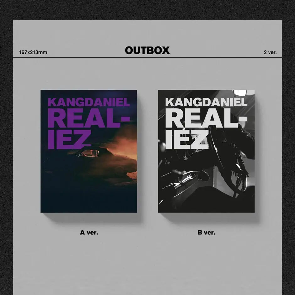 Kang Daniel - REALIEZ : 4th Mini Album (Random) - Kang Daniel - Album - Harumio Kang Daniel - REALIEZ : 4th Mini Album (Random) - Kang Daniel - Album - Harumio