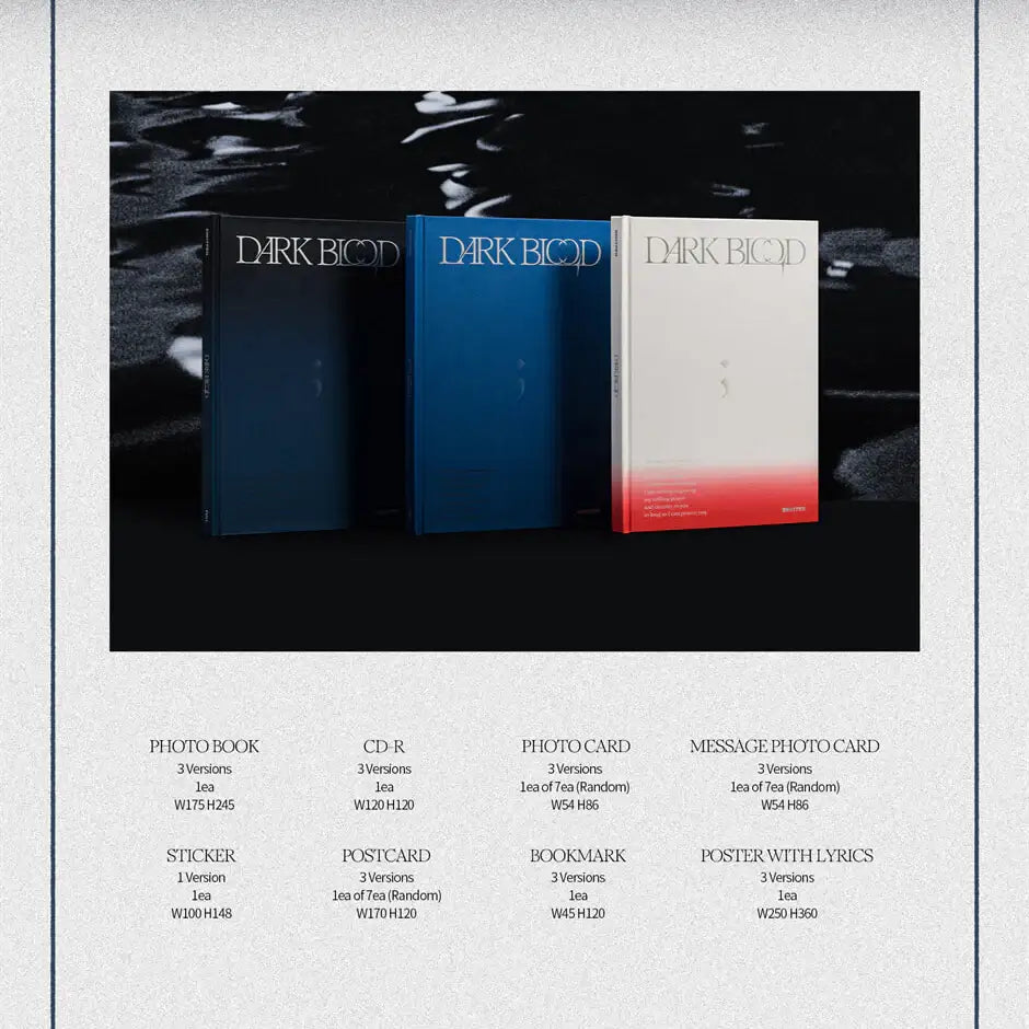 ENHYPEN - Dark Blood : 4th Mini Album - ENHYPEN - Album - Harumio