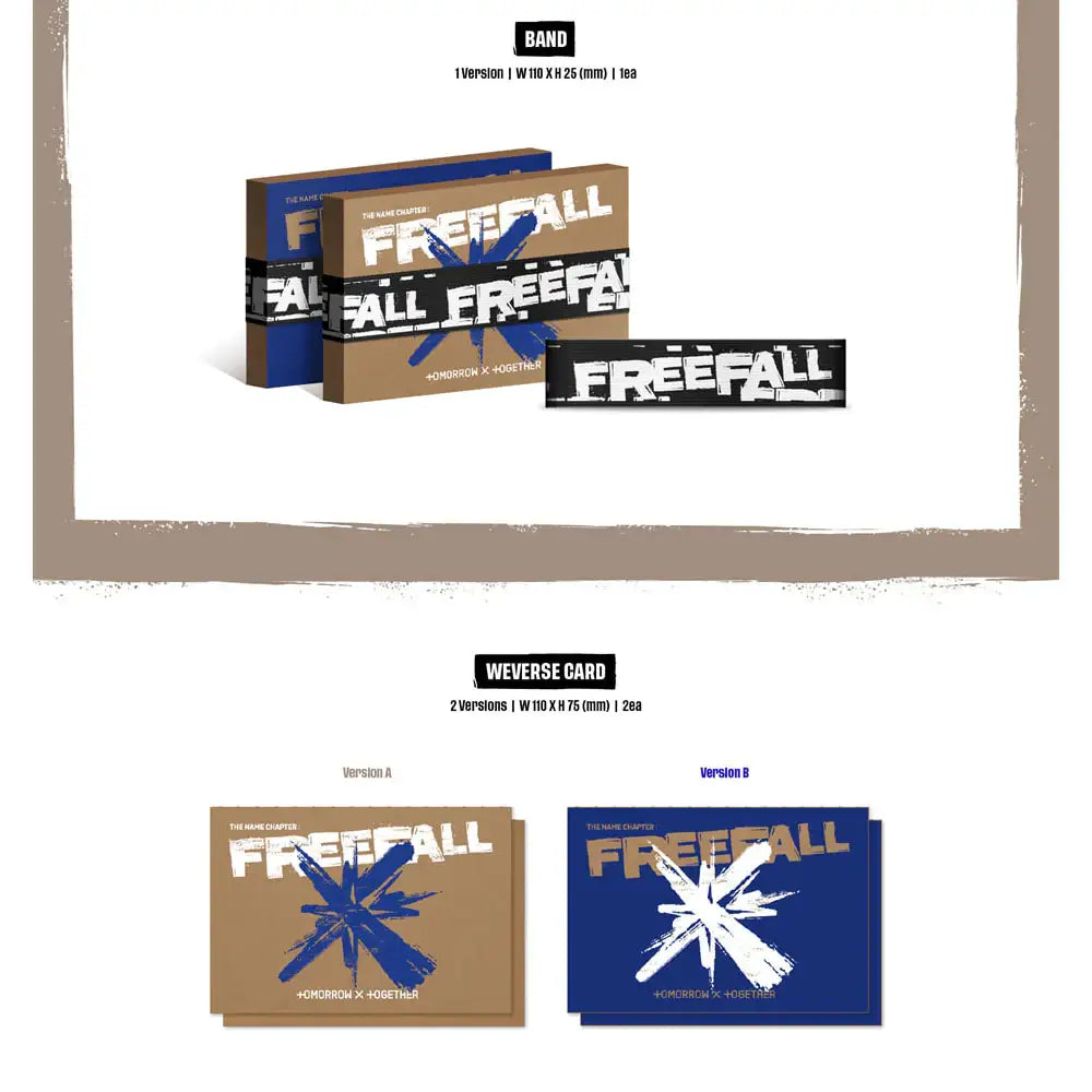 Tomorrow x Together (TXT) - The Name Chapter: Freefall : 3rd Full Album (Weverse Album) - Tomorrow x Together (TXT) - Album - Harumio