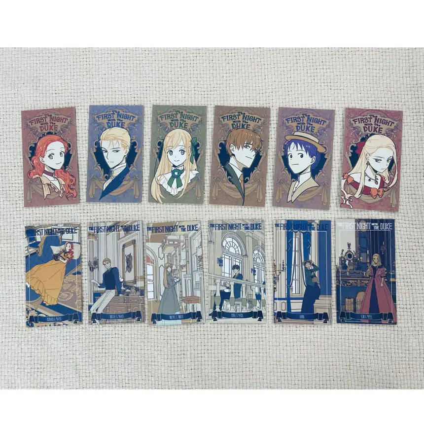 The First Night With the Duke - Character Card Set - eComiX - Home & Living, Accessories - Harumio