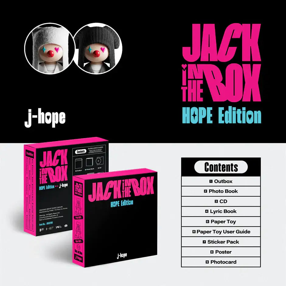 J-Hope - Jack in the Box : 1st Single Album (HOPE Edition) - J-Hope - Album - Harumio