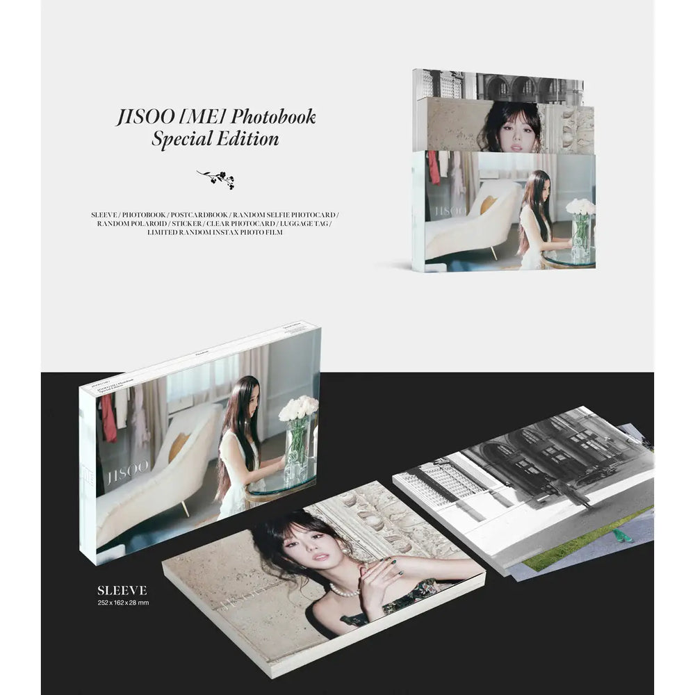 BlackPink Jisoo - Me : Photobook Special Edition - BlackPink - Deco Kit - Harumio