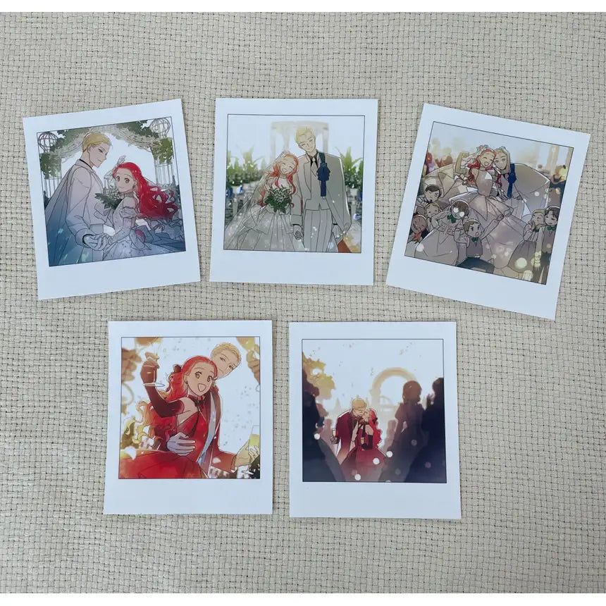 The First Night With the Duke - Polaroid Postcard Set - eComiX - Home & Living, Accessories - Harumio