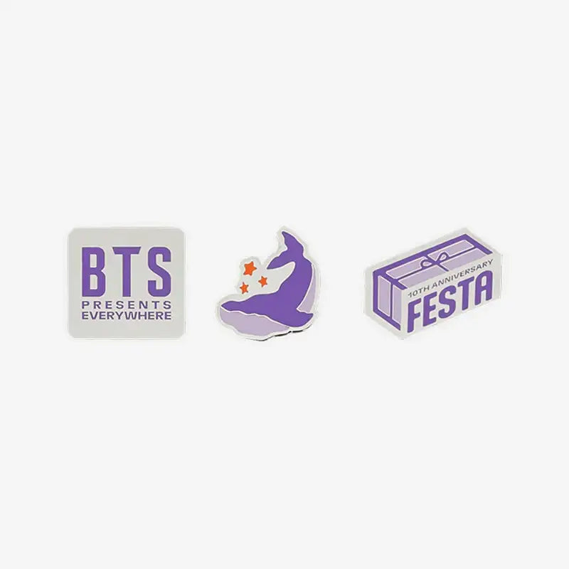 BTS - 10TH FESTA - Magnet Set - BTS - Magnets - Harumio