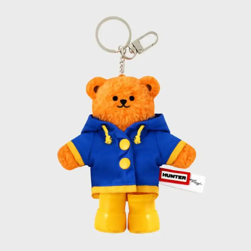HUNTER x Wiggle Wiggle - Wiggle Bear Toy Keyring - Wiggle Wiggle - Doll Keyring - Harumio