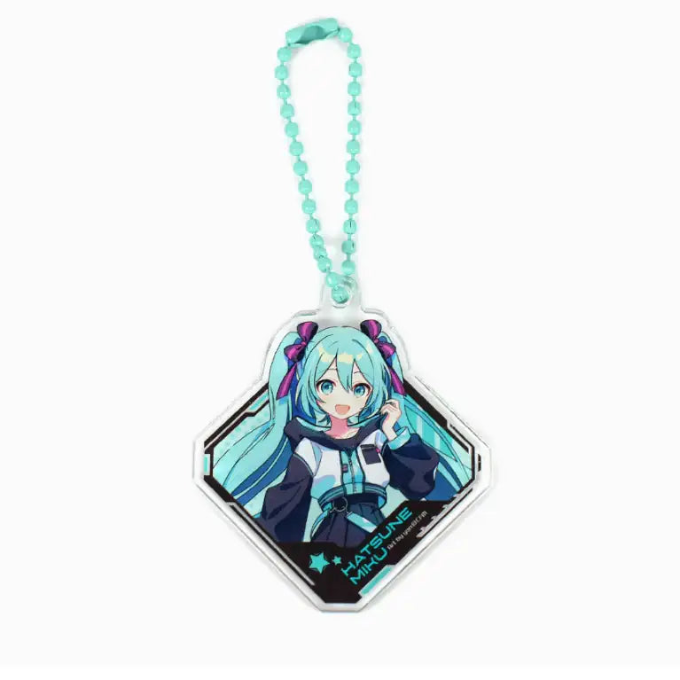 Hatsune Miku - Piapro Characters WE!FLASH Acrylic Keyring - Hatsune Miku - Acrylic Keyring - Harumio